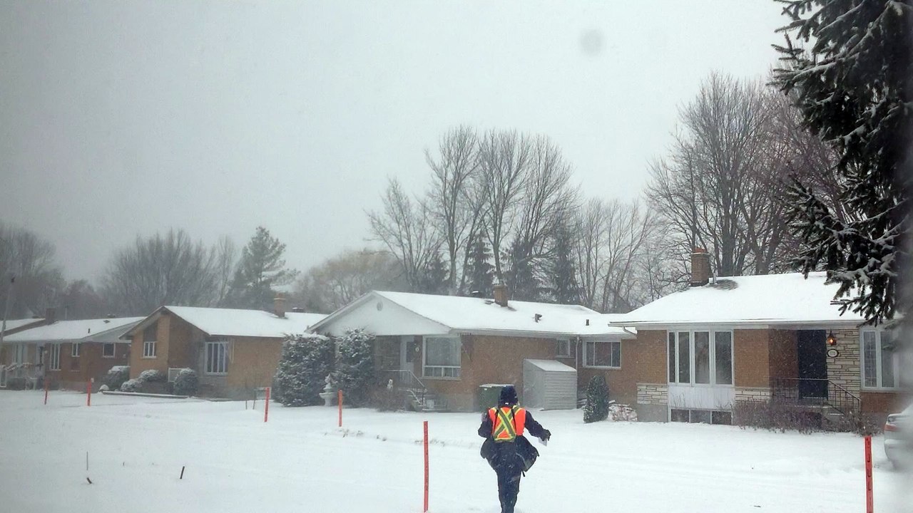 Premier jour de neige