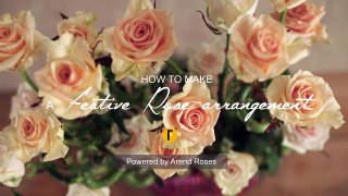 a Festive Rose arrangement _ Flower Factor How to _ Powered by Arend Roses-NFJ625mlePM
