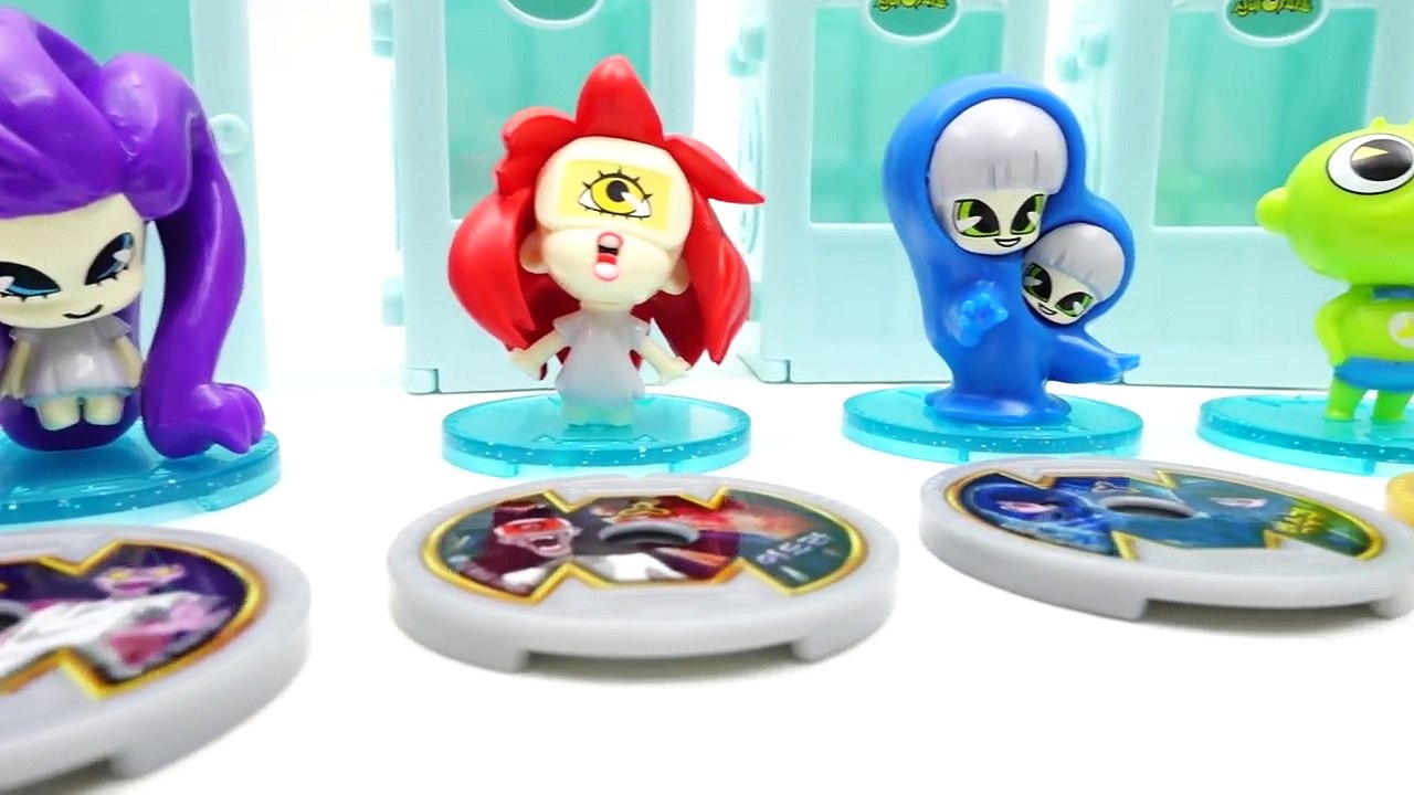 Haunted house, Secret of ghost ball toys and mini figures Mystery apartment!-Ke1ZaqZ6ZL0