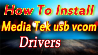 USB VCOM Drivers Manual Installation | On Windows PC | Future solution Hindi video