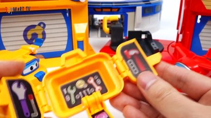 Super Wings Jett's Runway and Donnie's Workshop Playset-zpnNr72w8Jc