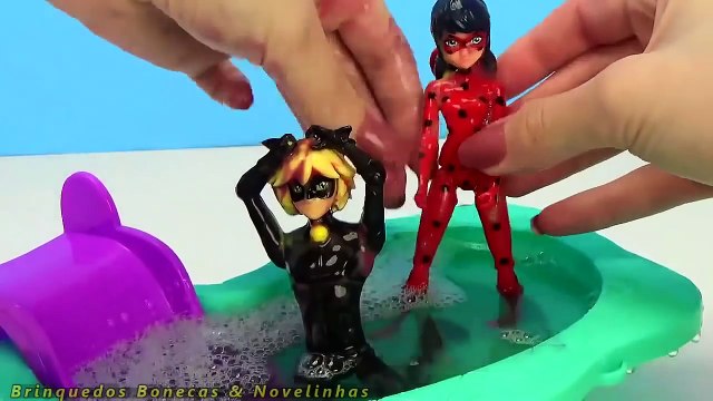 Tintas de Banho Miraculous Ladybug Banho na Piscina Bath Paint Bath Time Baño Miraculous