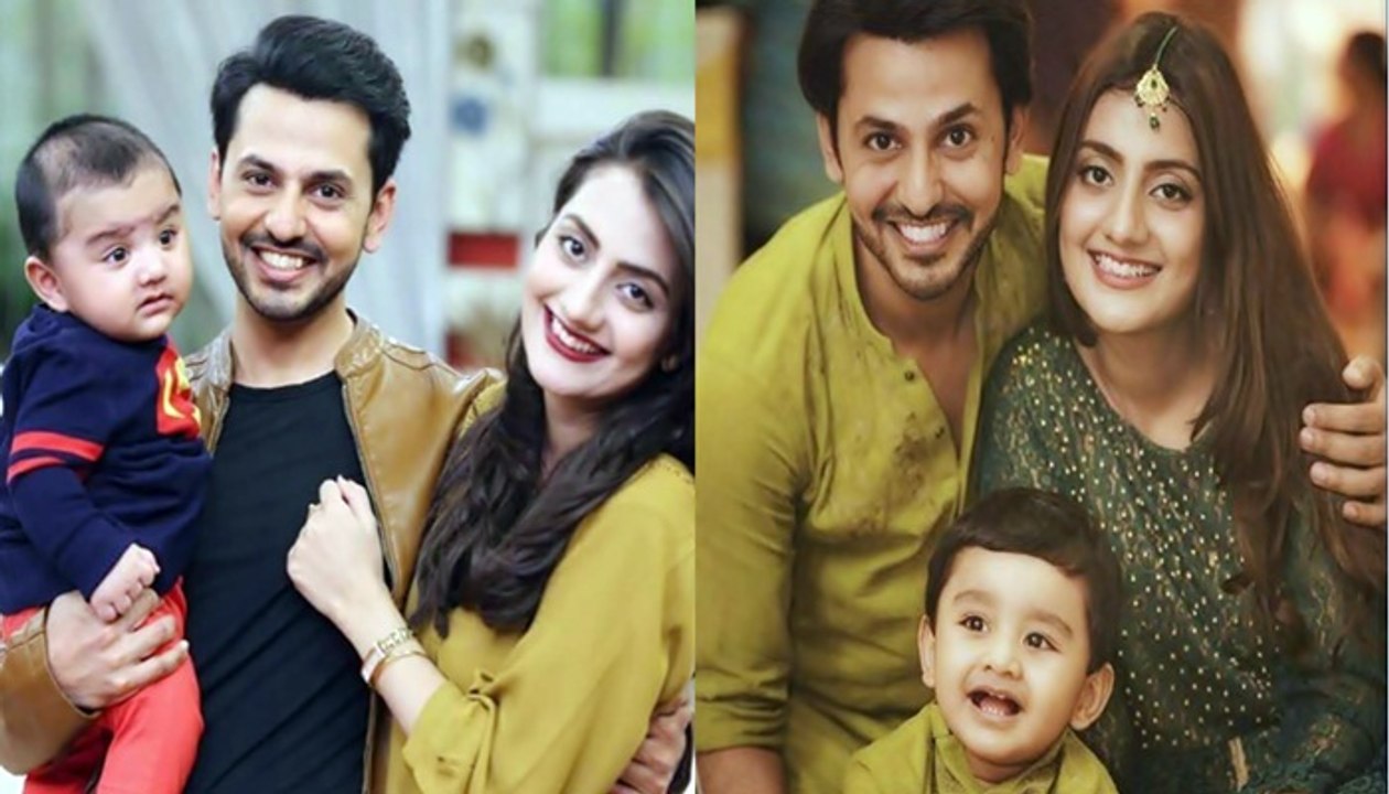 Bilal Qureshi & Uroosa Qureshi with their Cute Son
