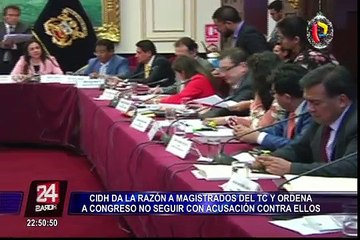 Reacciones tras suspensión del proceso contra miembos del TC