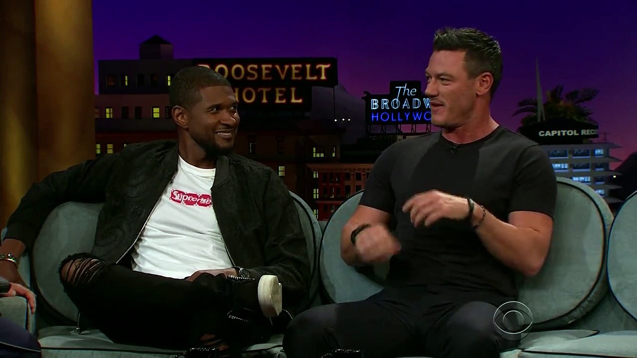 The Three Musketeers Luke Evans, Usher (as Cha Cha) & James