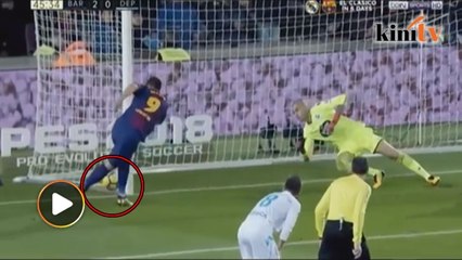 'Duta pelancongan Malaysia', Luis Suarez lakukan 'rabona' gol atau tidak?