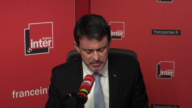 Manuel Valls au micro de Léa Salamé