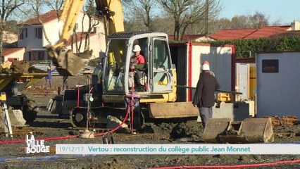 Vertou : reconstruction du collège public Jean Monnet