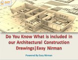 Do You Know What is included in our Architectural Construction Drawings  Easy Nirman