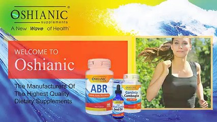 Manufacturer of the Highest Quality Dietary Supplements - Oshianic
