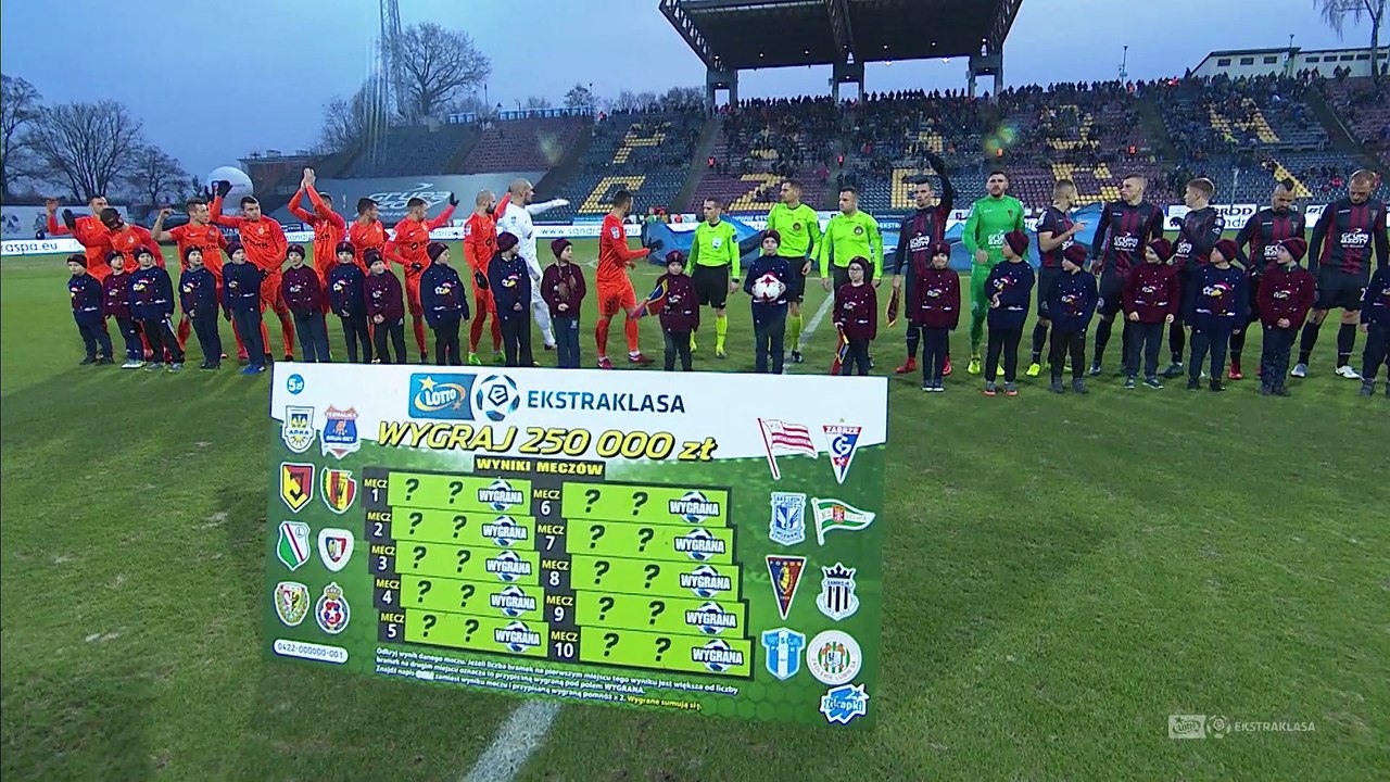 Pogoń Szczecin 3:3 Zagłębie Lubin MATCHWEEK 19: Highlights