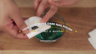 How to Remove Dark Nail Polish Without Staining Your Fingers - Glamrs-yED5sDODoac