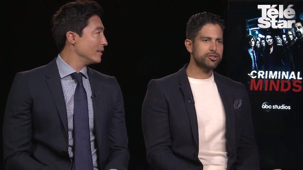 Adam Rodriguez et Daniel Henney nous parlent du retour de Shemar Moore dans la série "Esprits criminels", décembre 2017