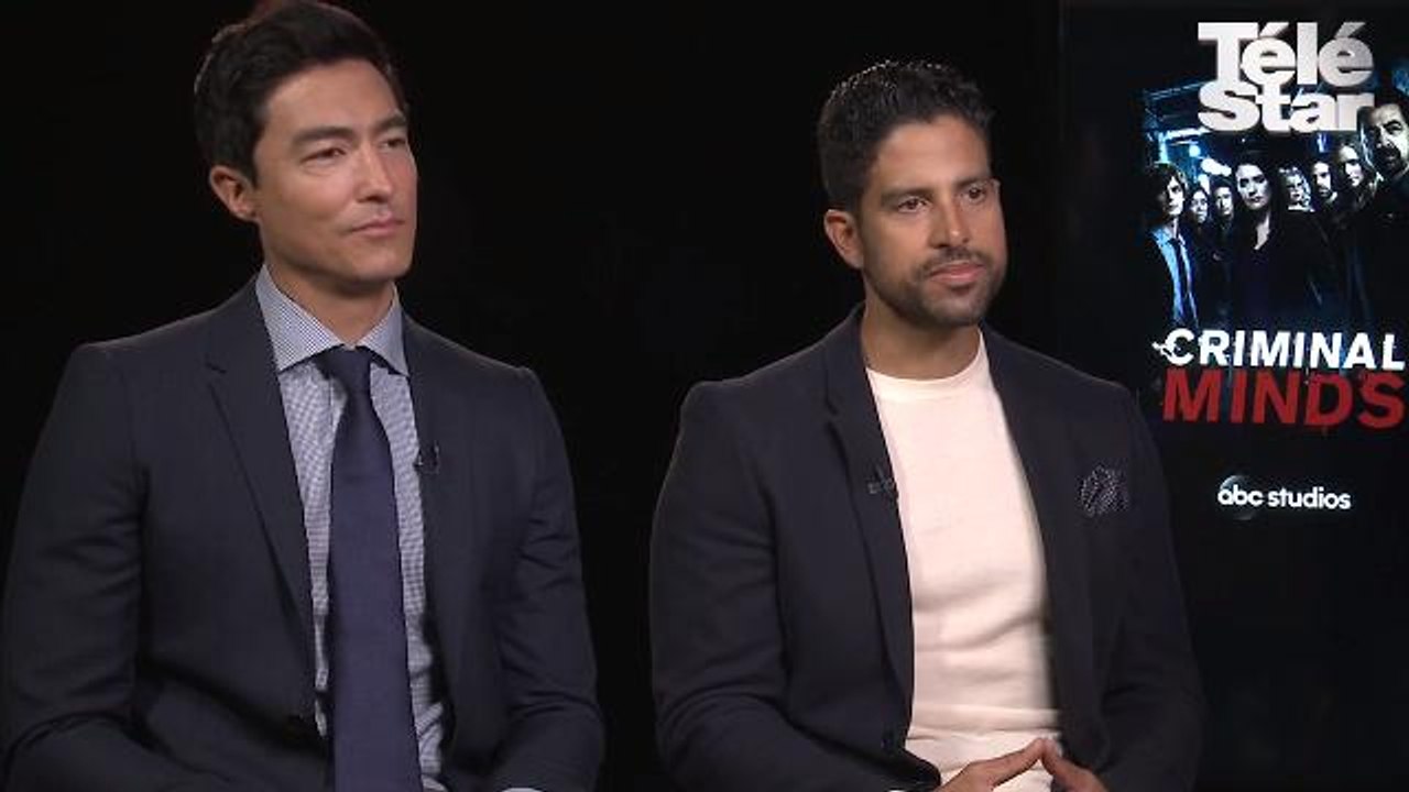 Les révélations d'Adam Rodriguez et Daniel Henney sur la nouvelle saison de la série "Esprits criminels", décembre 2017