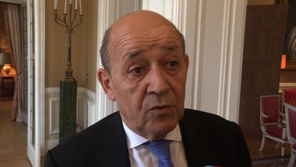 Jean-Yves Le Drian répond aux accusations de Bachar al-Assad