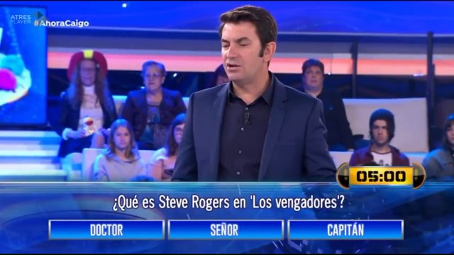 Un candidat d'un jeu TV se trompe alors que la réponse Captain America était sur son T-shirt !