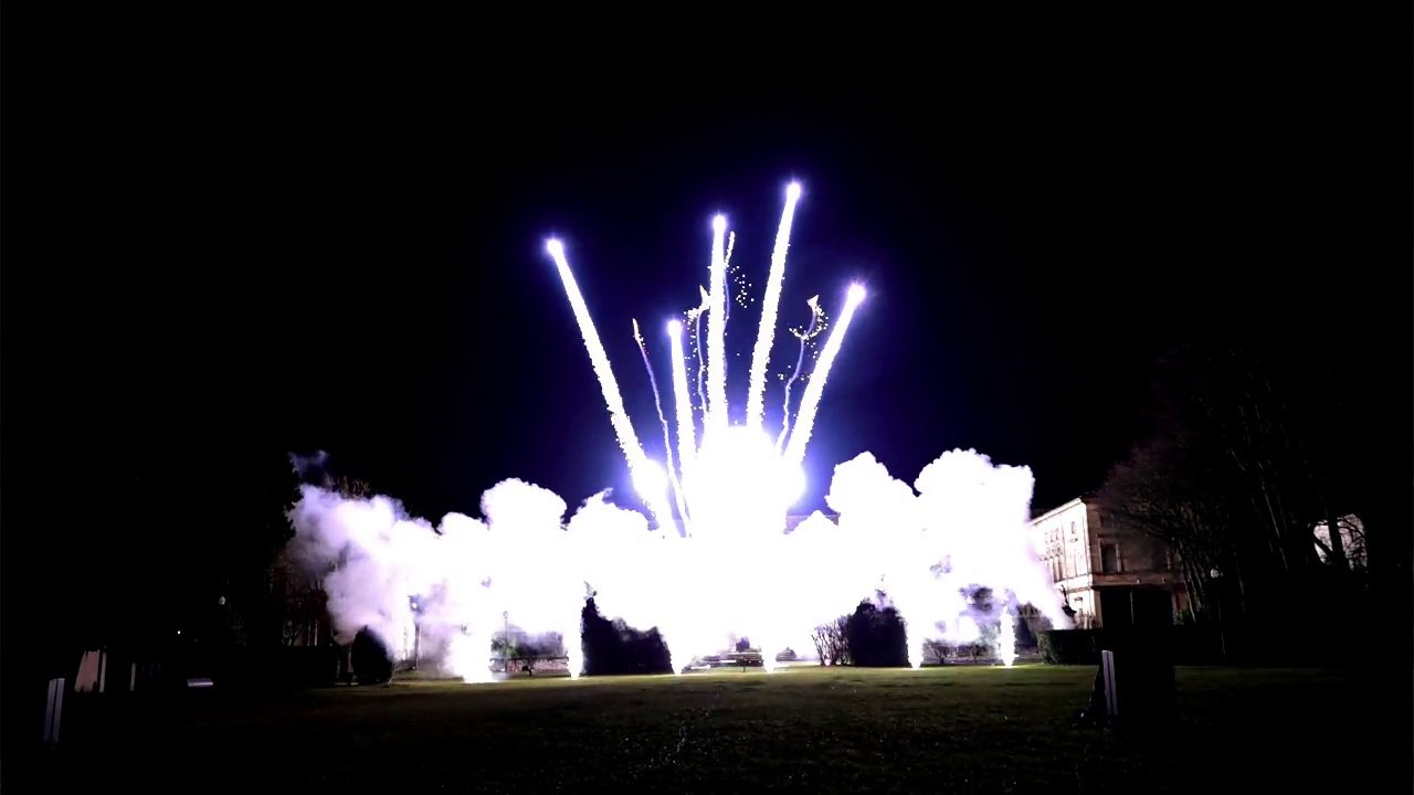 Feu d'Artifice de Noël
