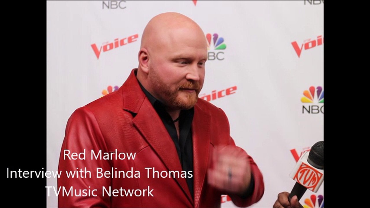 The Voice 13 - Top 4 Finale Interviews - Red Marlow