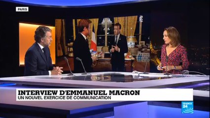 Interview d''Emmanuel Macron sur France 2 - "une volonté de convaincre"