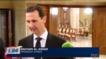 Syrie : Bachar al-Assad accuse la France de 