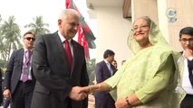 Başbakan Yıldırım, Bangladeş Başbakanı Hasina ile Görüştü