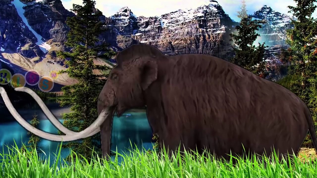 3D Dinosaurus Water Animation Finger Family Nursery Rhymes by KidsW