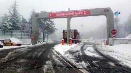 Balkanlardan beklenen kar geldi, Kırklareli beyaza büründü