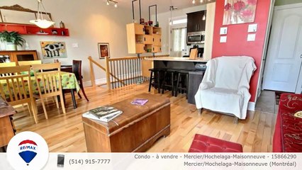Condo - à vendre - Mercier/Hochelaga-Maisonneuve - 15866290