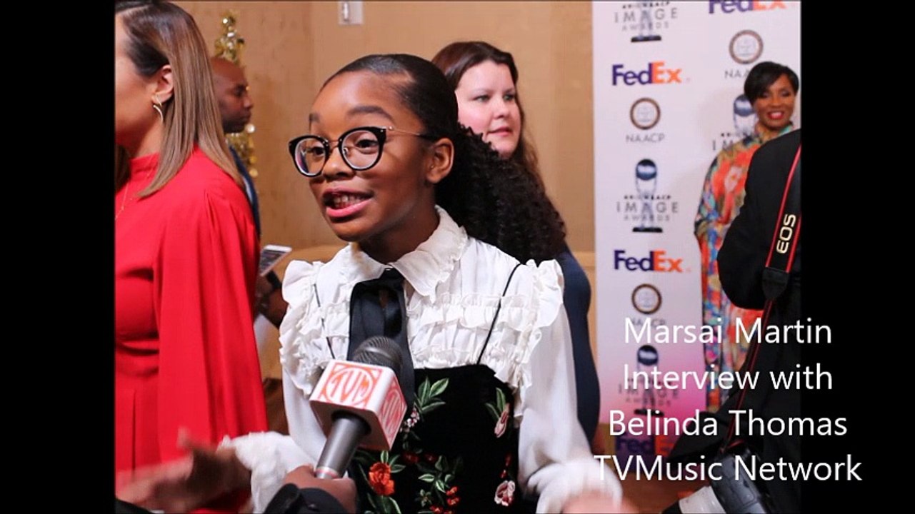 Marsai Martin at 2018 NAACP Image Awards Nominations Luncheon