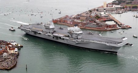 Skandal Ortaya Çıktı! İngiltere'nin Yeni Uçak Gemisi Su Alıyor