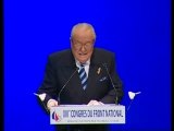 Jean-Marie Le Pen discours congres part 3