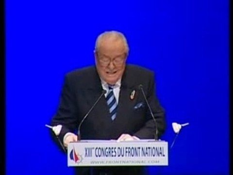Jean-Marie Le Pen discours congres part 3