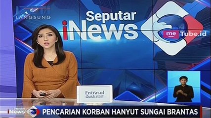 Pencarian Korban Hanyut di Sungai Brantas