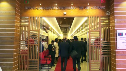 Başbakan Yıldırım, TİKA tarafından yaptırılan kemoterapi merkezi açılışında - DAKKA