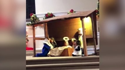 El Belén de niños más cómico de Navidad: pelea con la Virgen María