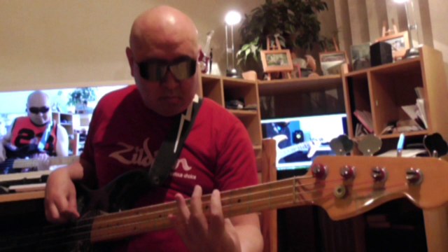 Jamming with David Ovejero JazzFunkTrainning HD720 m2 Bassline Bob Roha