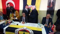 Aziz Yıldırım, Çorlu'da Fenerbahçelilerle buluştu