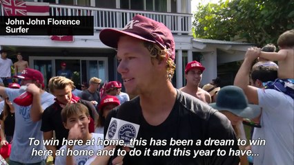 Hawaii’s John John Florence claims back-to-back WSL titles