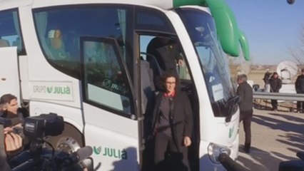 Los  independentistas de ERC  cierran campaña ante cárcel donde está su líder