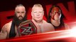 Brock Lesnar faces Kane and Braun Strowman at 2018 Royal Rumble