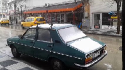 Tekirdağ'da kar sevinci