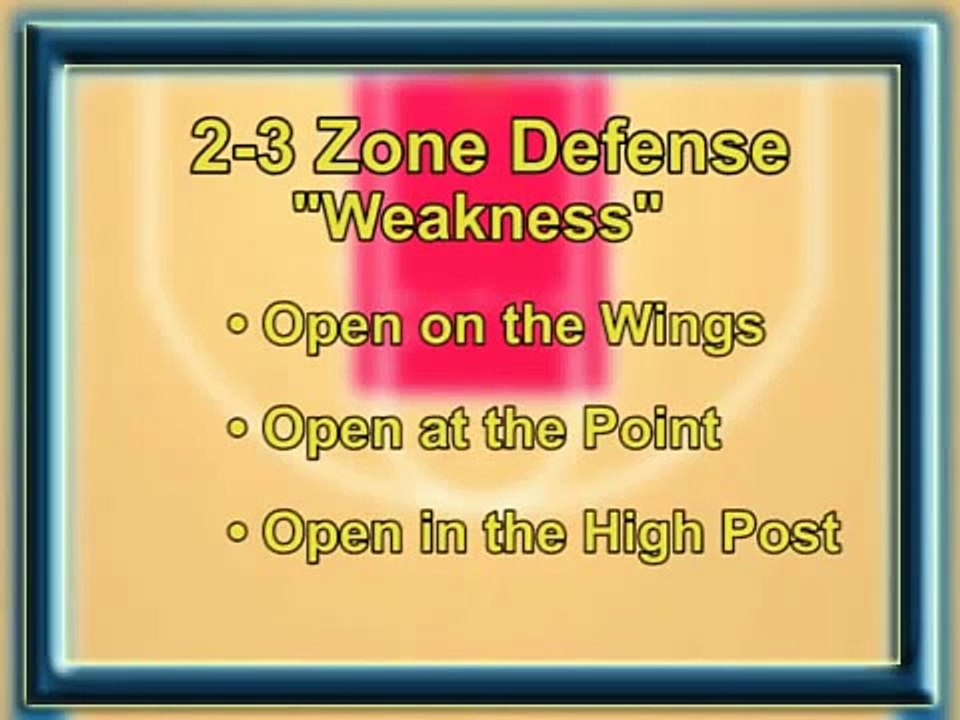 2-3 Zone Defense