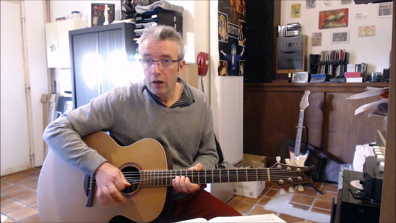 Plan de Blues facile 11 Cours Guitare