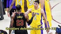 Here is what LeBron James said to Lonzo Ball after the Cavs-Lakers game
