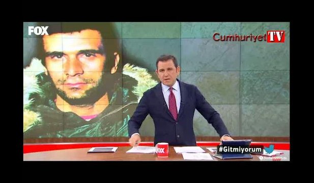 Fatih Portakal'dan canlı yayında 'Erdoğan'lı Deniz Gezmiş tepkisi