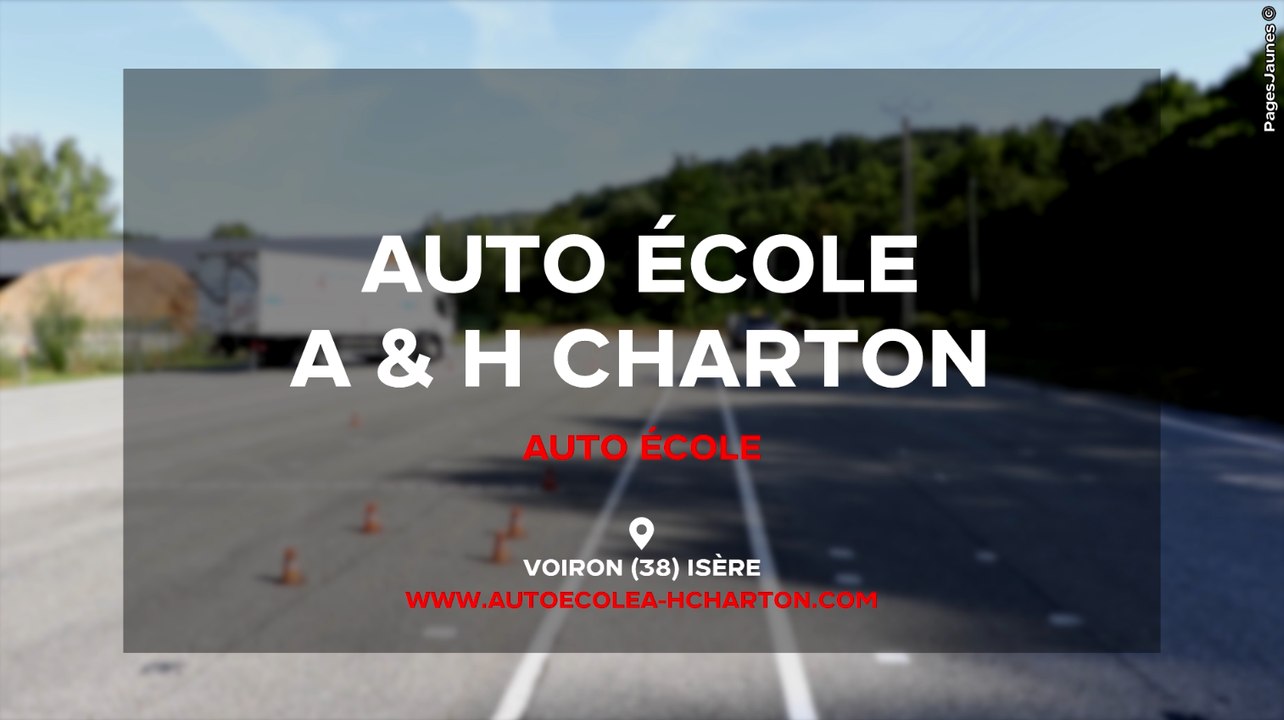 Auto-école, code de la route, permis moto et auto à Voiron, Auto-école A &  H Charton (38) - Vidéo Dailymotion