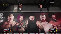WWE 2K18 extreme moment seth rollins vs aj styles