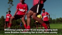 Chinese footballers come to Brazil for extra polish