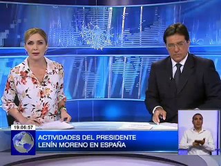 Скачать видео: Actividades del presidente Lenín Moreno en España