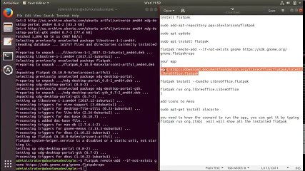 How To Install Flatpaks In Ubuntu 17.10